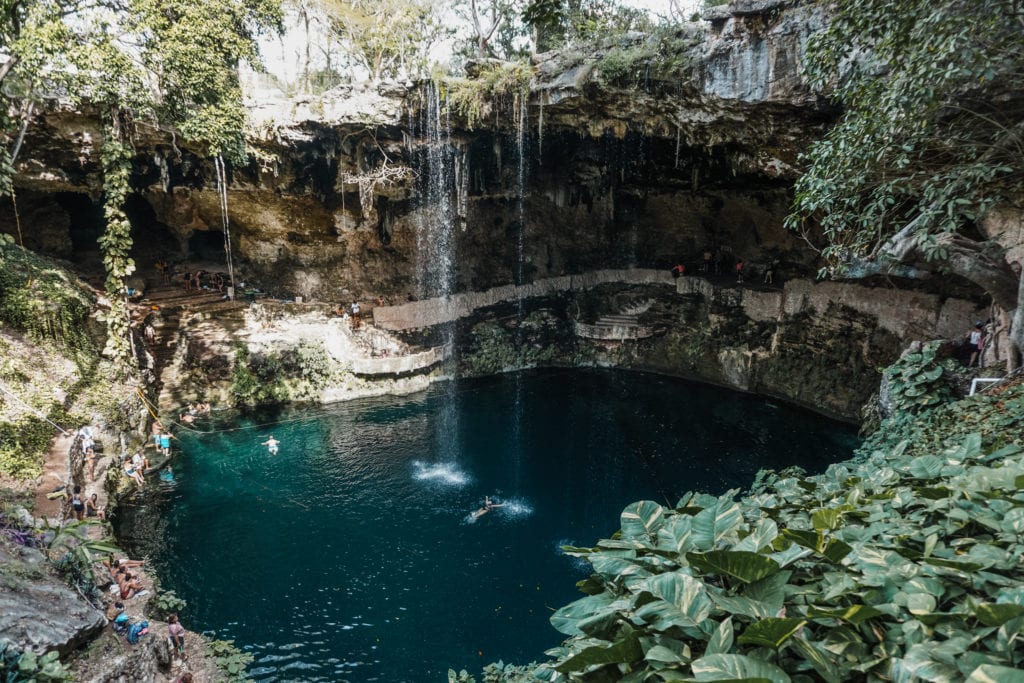 Cenote Zaci Valladolid Mexico