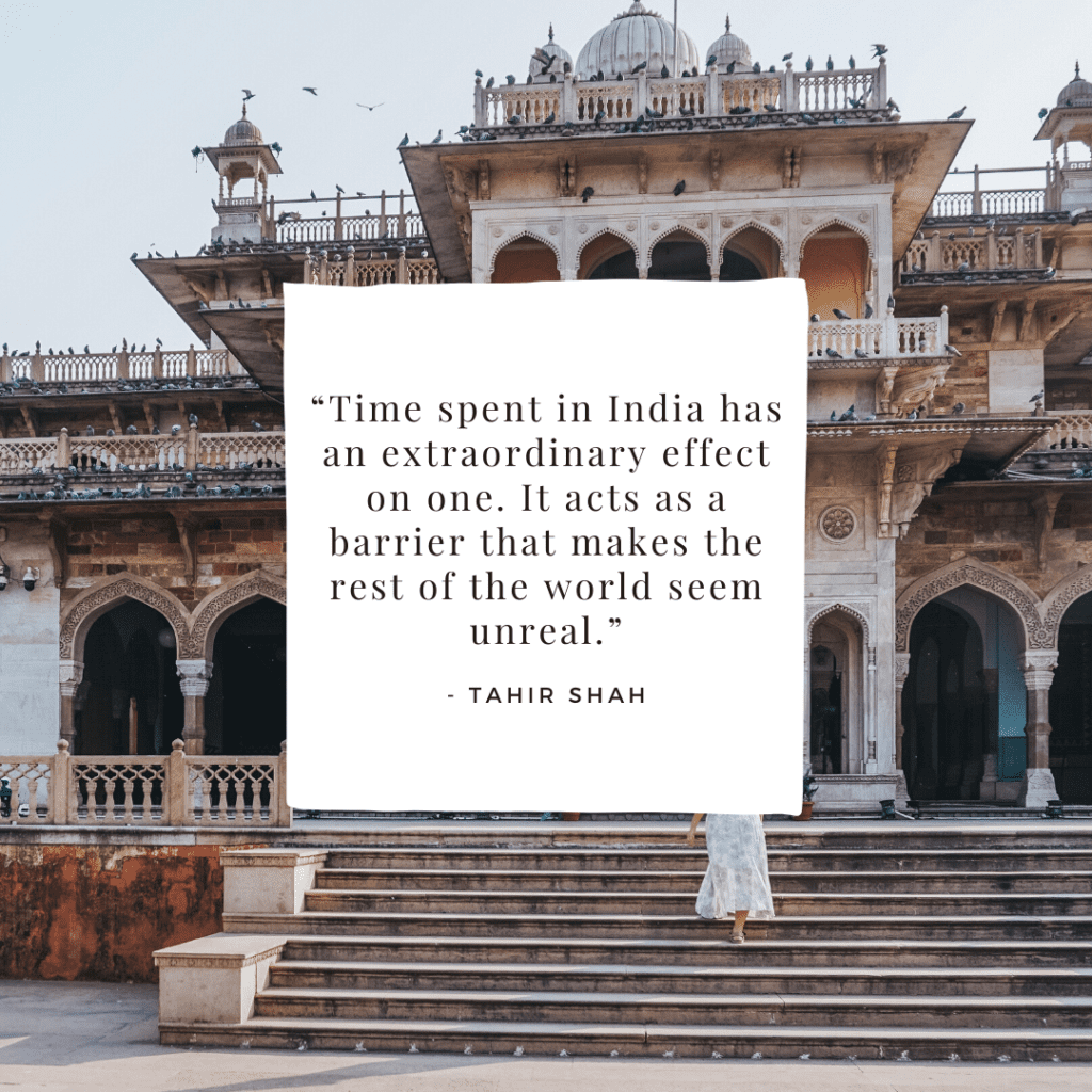 India Travel Quote Inspiration