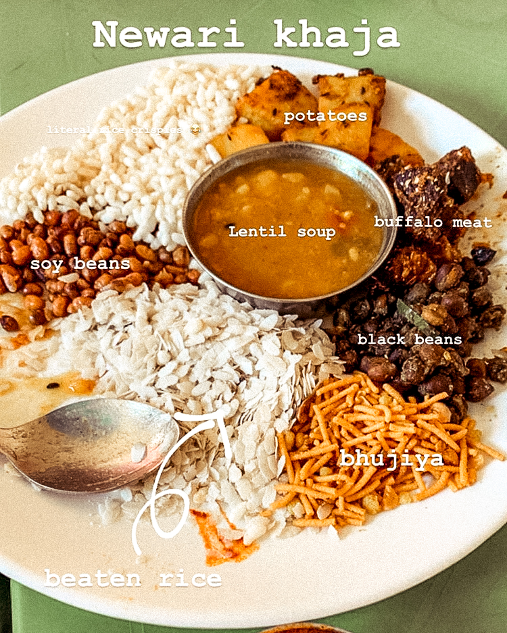 Nepali Food Newari khaja