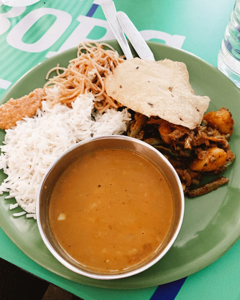Nepali Food - Dal Bhat