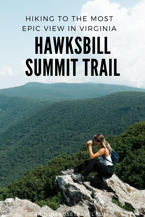 Guide to Hiking Hawksbill Summit Trail in Virginia - Pinterest