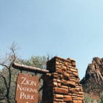 Visiting Zion National Park in 2020