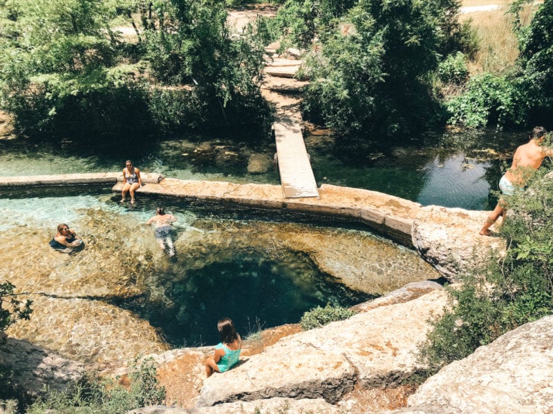 Guide to Visiting Jacob's Well in Austin Texas - Caroline Rose Travel