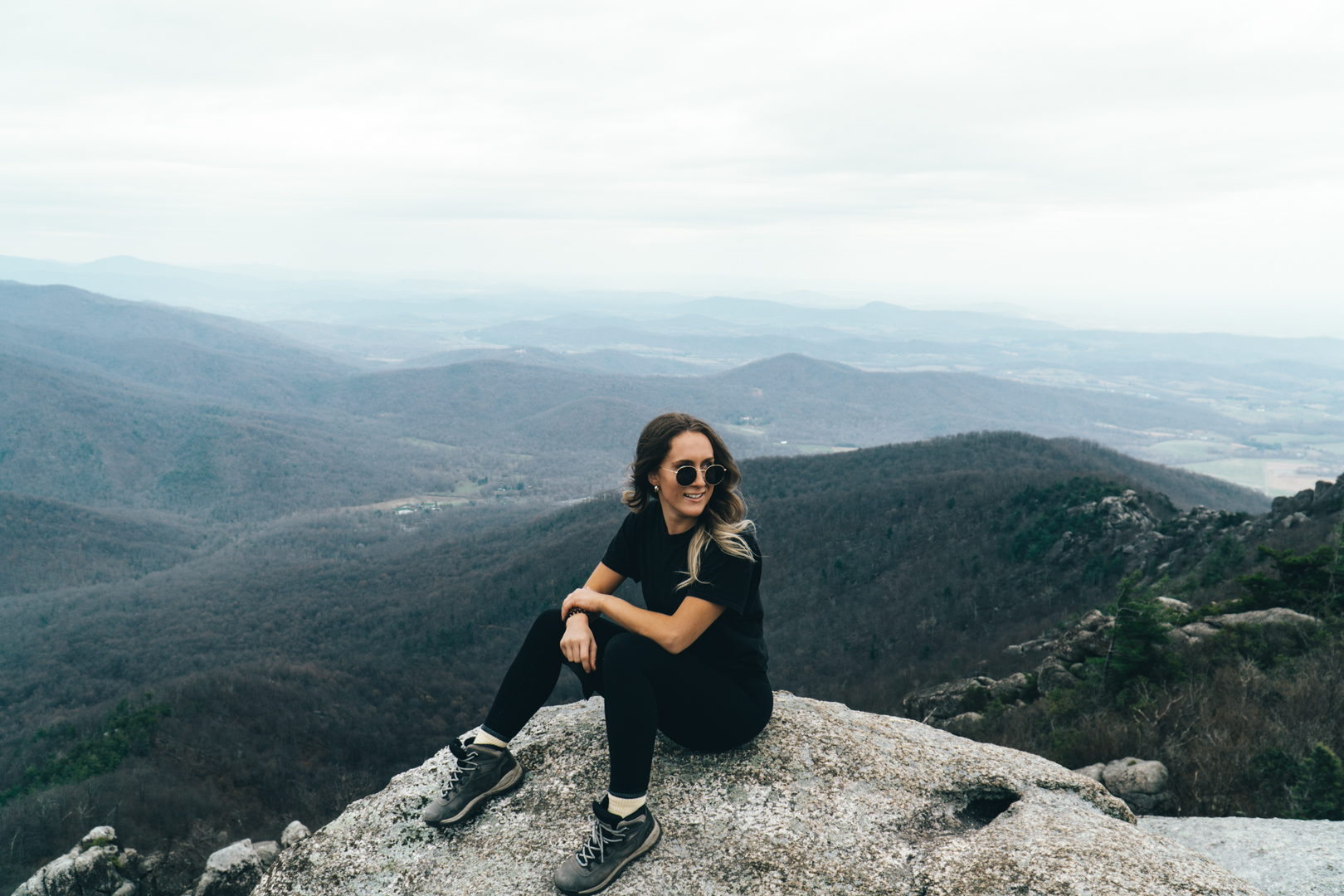 Hiking to Old Rag Summit - the shorter way! - Caroline Rose Travel