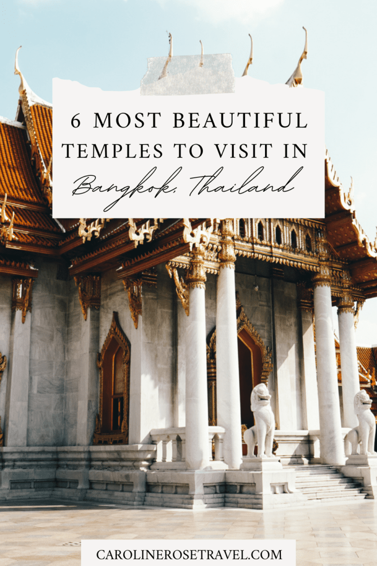 6 Most Beautiful Temples in Bangkok Thailand