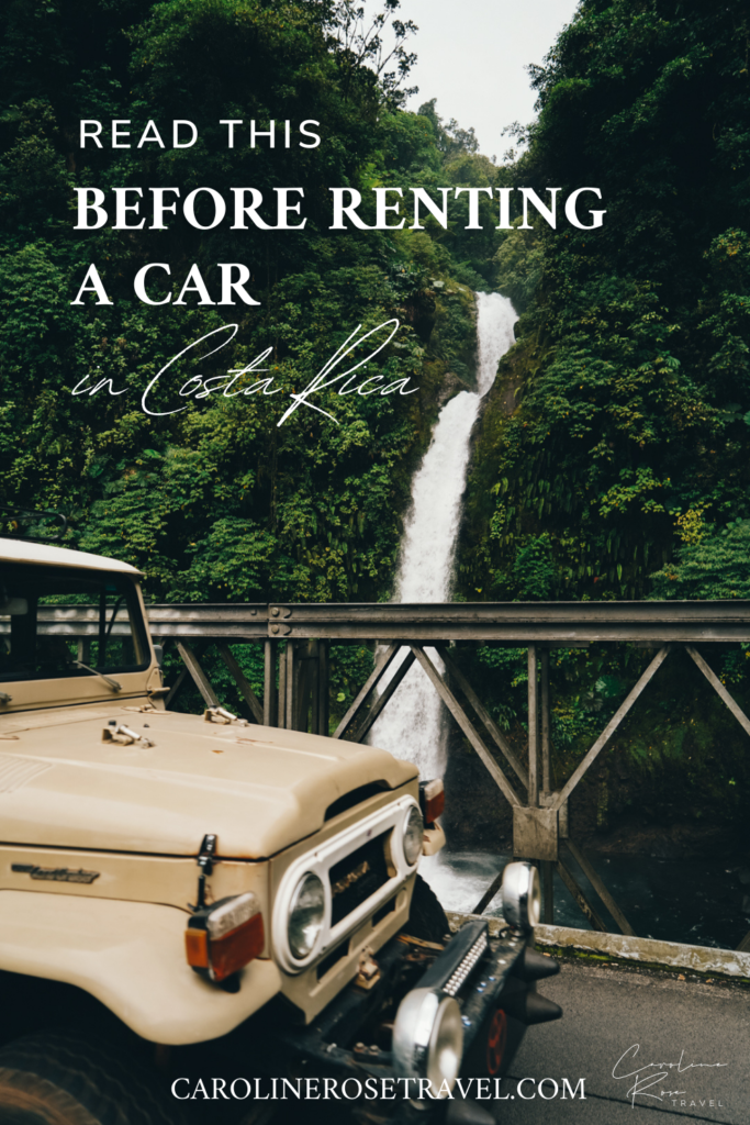Everything you need about renting a car in Costa Rica