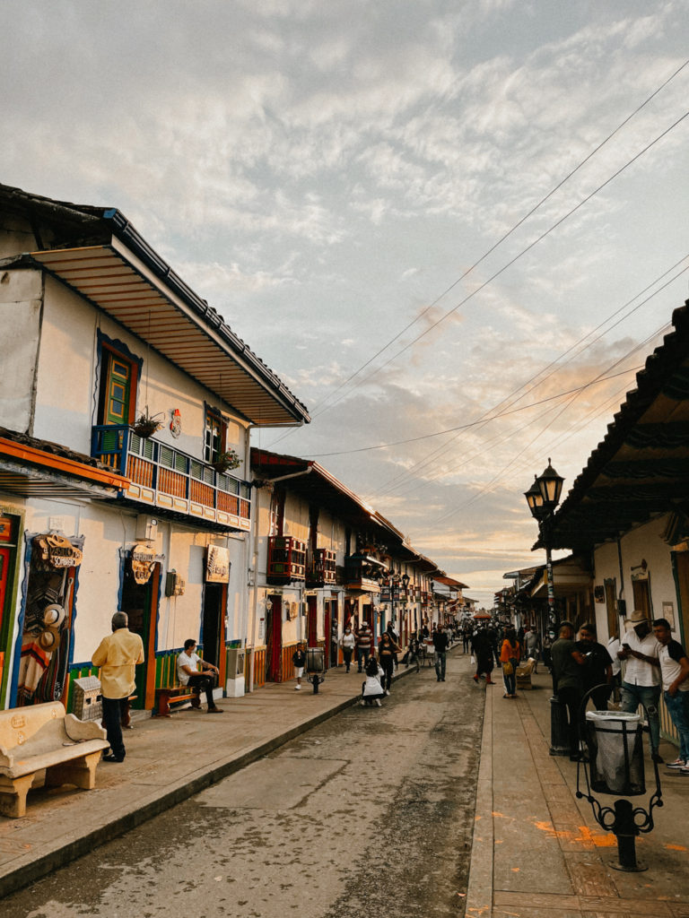 Salento town in Colombia