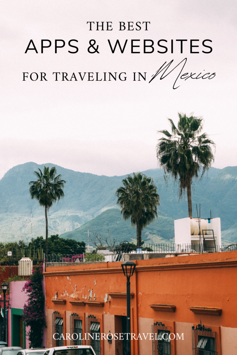 Apps & Websites for Traveling in Mexico