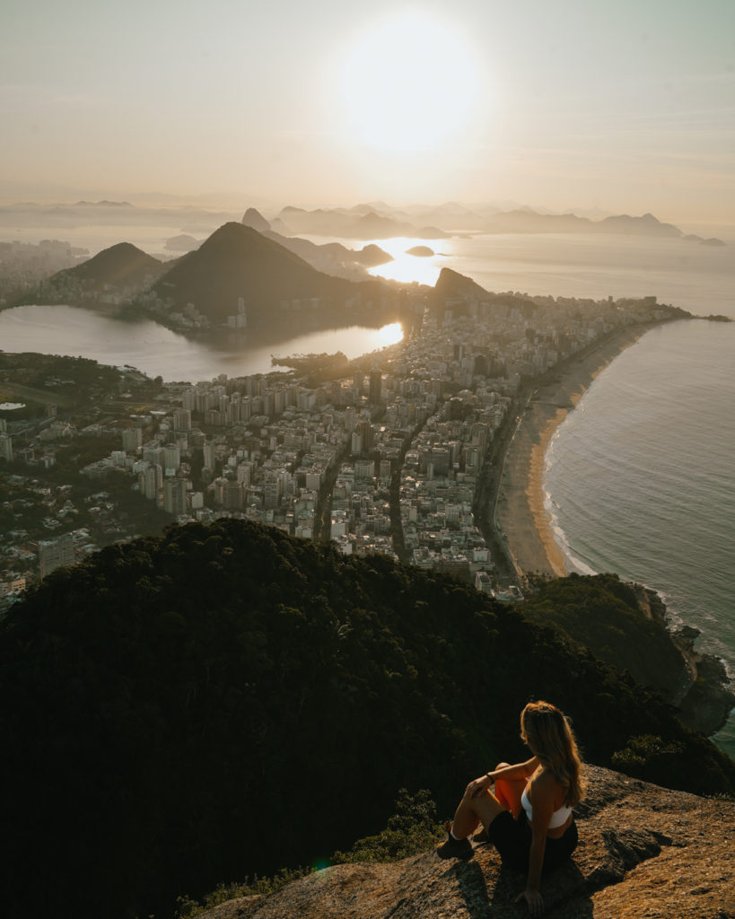 View from Dois Iramos in Rio de Janeiro