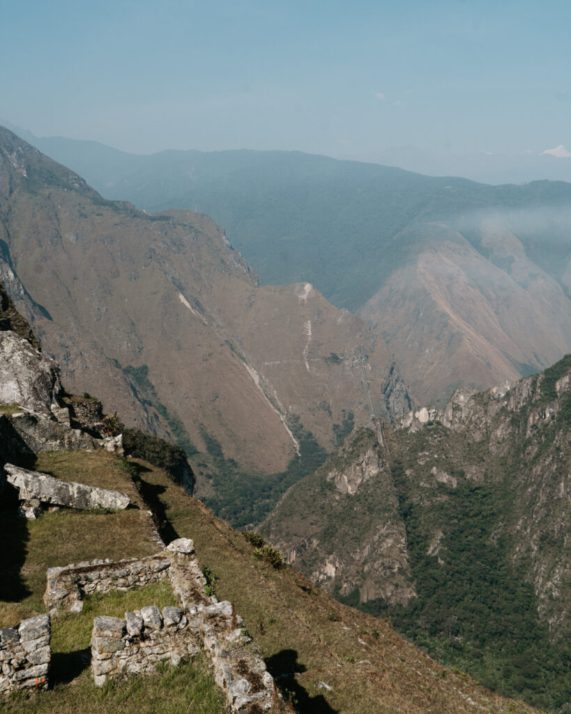 Mountain views from Machu Picchu
