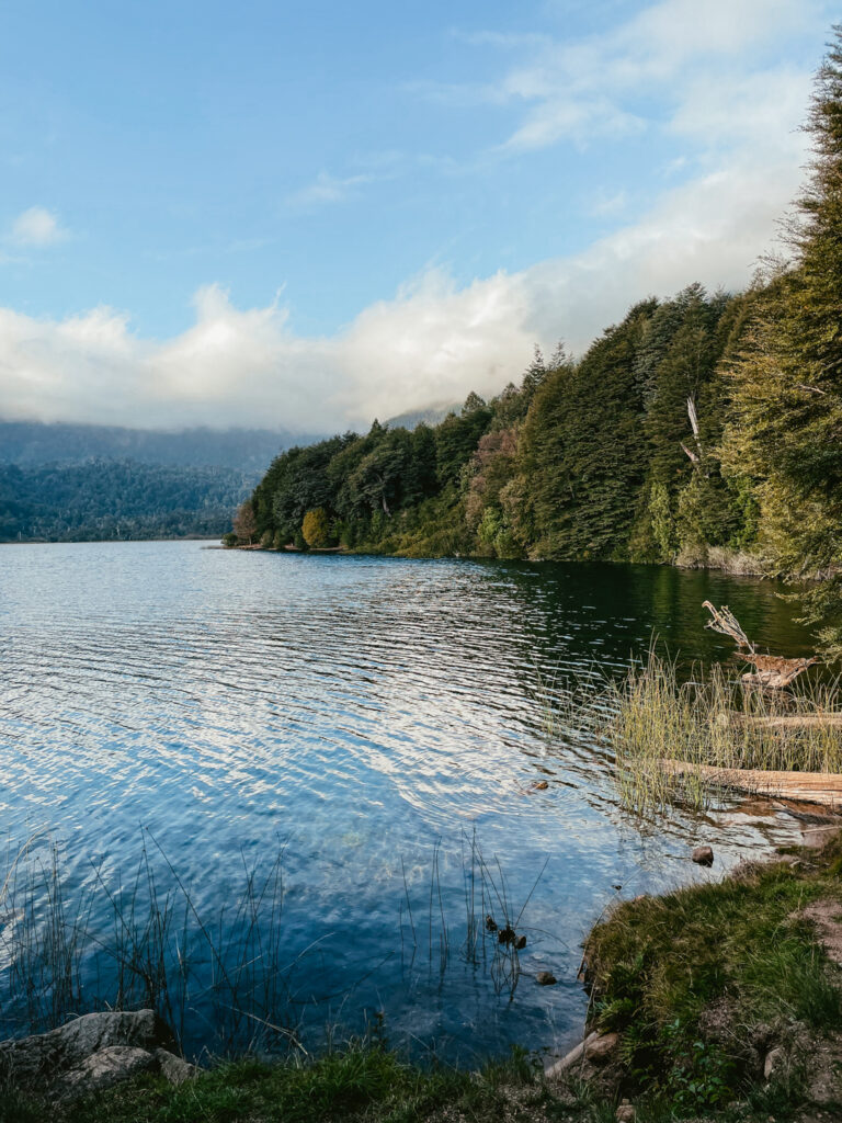 lake in Huerquhue National Park Pucon Chile