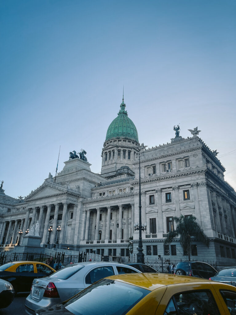 Congreso Building in Buenos Aires