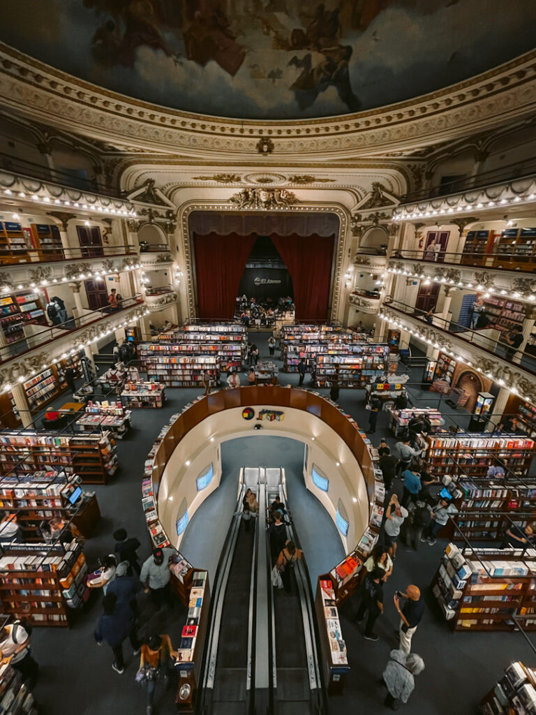 El Ateneo Grand Spendid, a theater turned bookstore in Buenos Aires