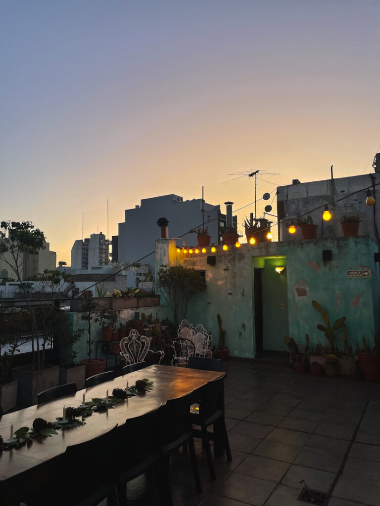 roooftop in Buenos Aires