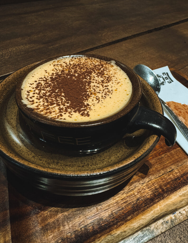 traditional Vietnamese egg coffee